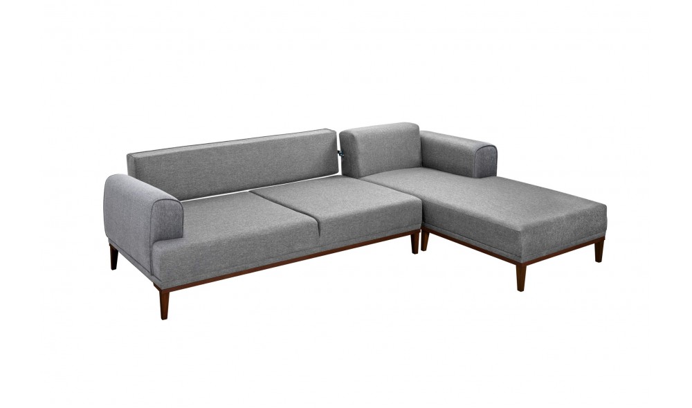 Canapea de coltar, Vina Corner - GriNuc, 295 x 82 x 179 cm