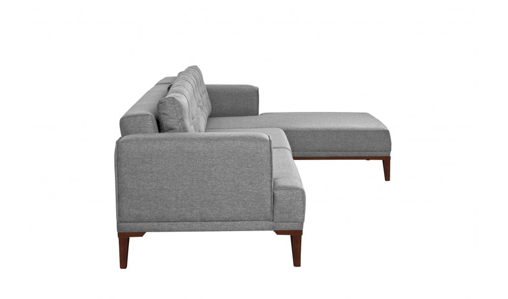 Canapea de coltar, Vina Corner - GriNuc, 295 x 82 x 179 cm