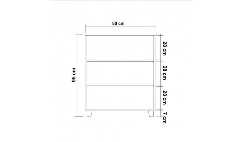 Comoda, Leva Gravis, Pinul Atlantic, 80 x 95 x 43 cm