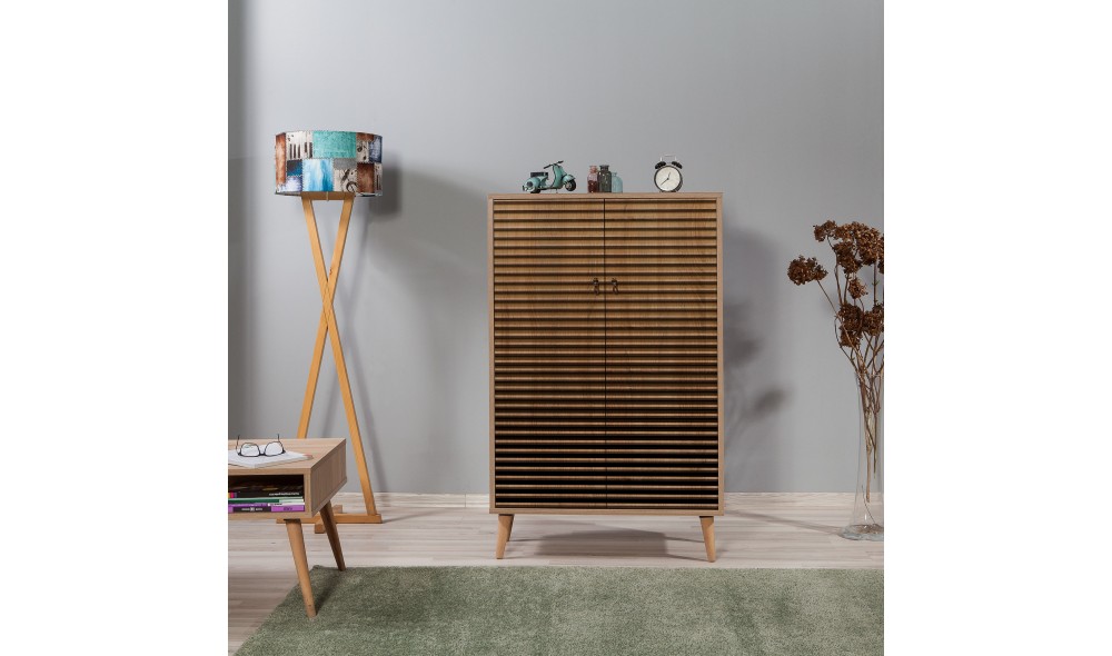 Dulap multifunctional, Multibox - 220, Stejar Sonoma, 80 x 127 x 36 cm