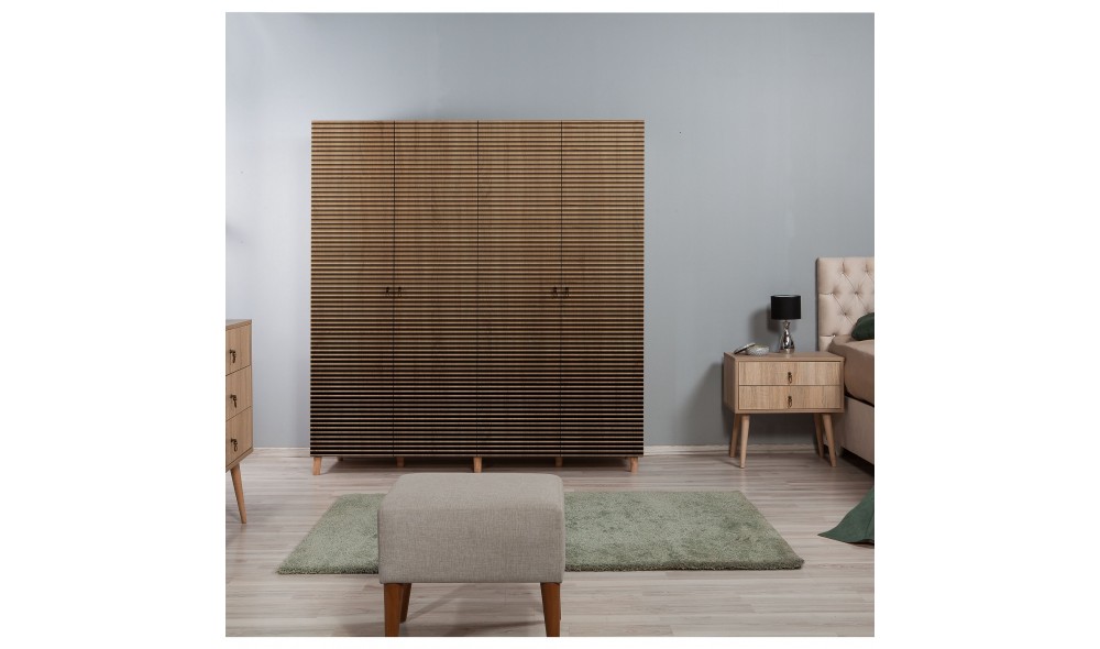 Dulap, Imaj - 220, Stejar Sonoma, 180 x 192 x 52 cm