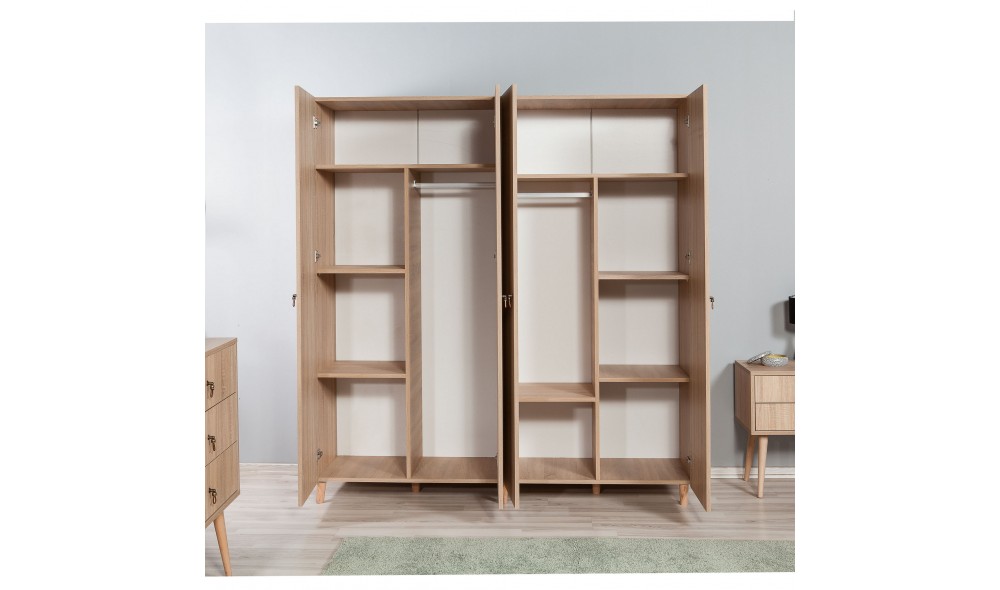 Dulap, Imaj - 220, Stejar Sonoma, 180 x 192 x 52 cm