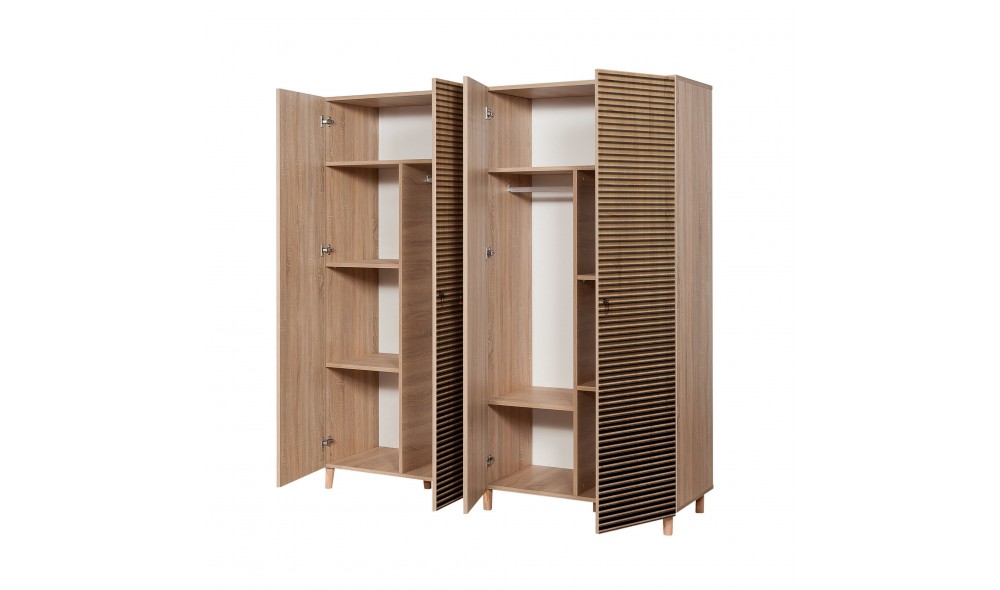 Dulap, Imaj - 220, Stejar Sonoma, 180 x 192 x 52 cm