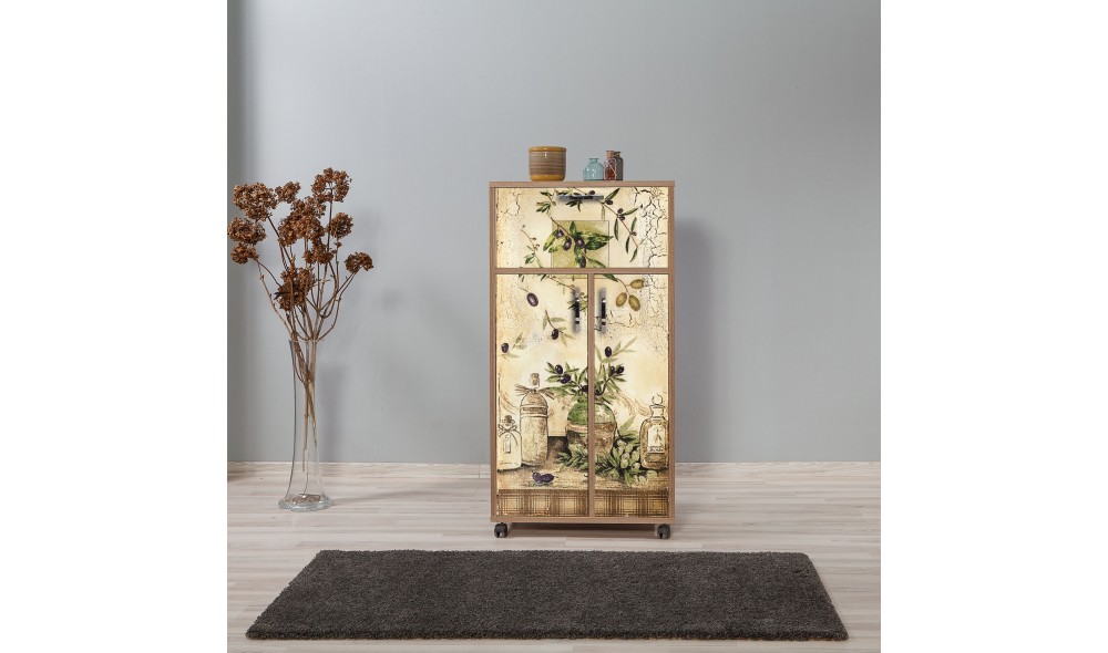 Dulap multifunctional, Kiler - 737, Stejar Sonoma, 60 x 116 x 36 cm