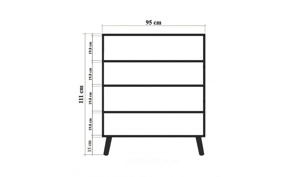 Dulap multifunctional, Multilux Daisy, AlbVioletLiliac, 95 x 111 x 36 cm