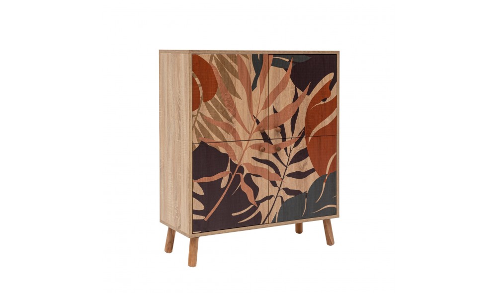 Dulap multifunctional, Multilux Palm, Multicolor, 95 x 111 x 36 cm