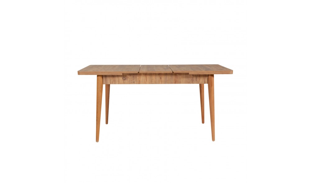 Set masa si scaune extensibile (4 bucati), Vina 1070, Pinul AtlanticVerde, 130 x 77 x 80 cm