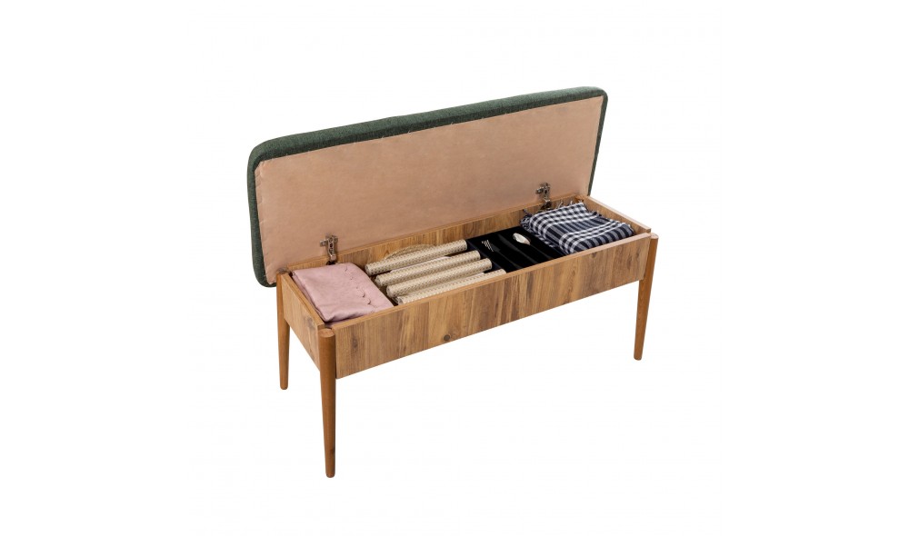 Set masa si scaune extensibile (5 bucati), Vina, Pinul AtlanticVerde, 130 x 77 x 80 cm