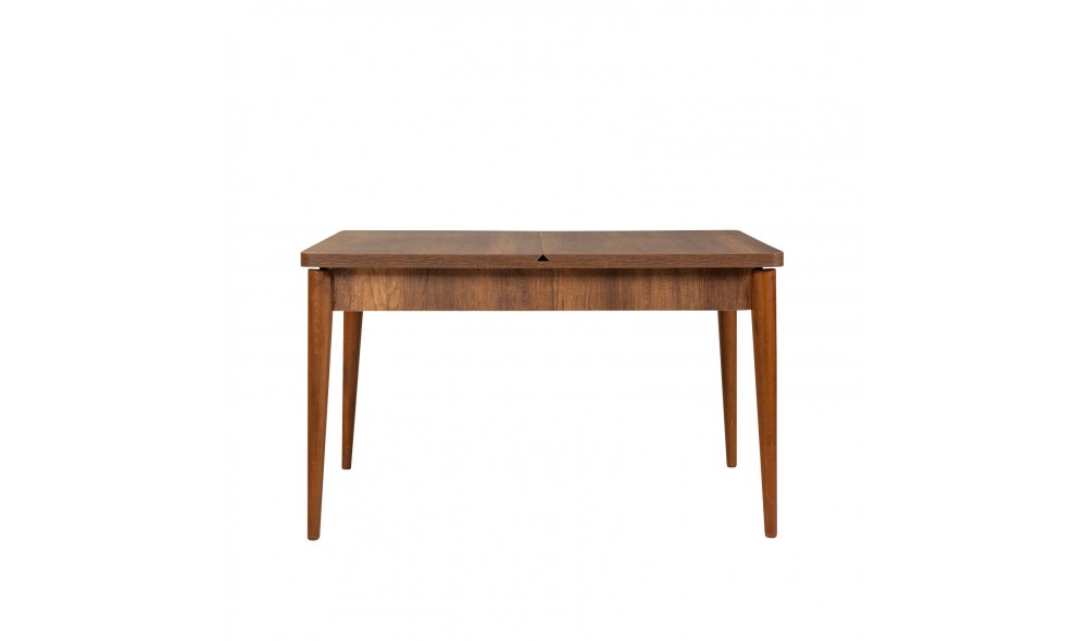 Set masa si scaune extensibile (4 bucati), Vina 1053, NucAntracit, 130 x 77 x 80 cm