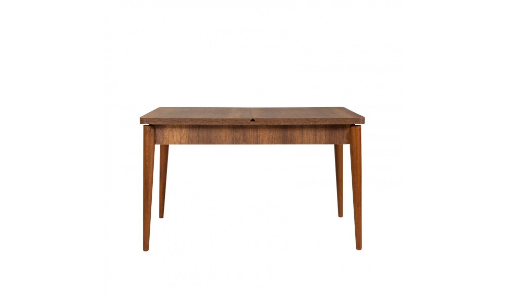 Set masa si scaune extensibile (5 bucati), Vina Walnut Anthracite, NucAntracit, 130 x 77 x 80 cm