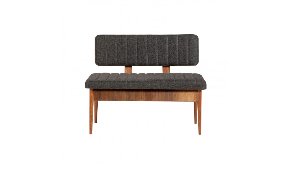 Set masa si scaune extensibile (5 bucati), Vina Walnut Anthracite, NucAntracit, 130 x 77 x 80 cm