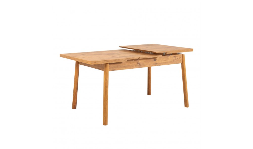 Masa de sufragerie extensibila, Santiago, Pinul Atlantic, 120 x 77 x 75 cm