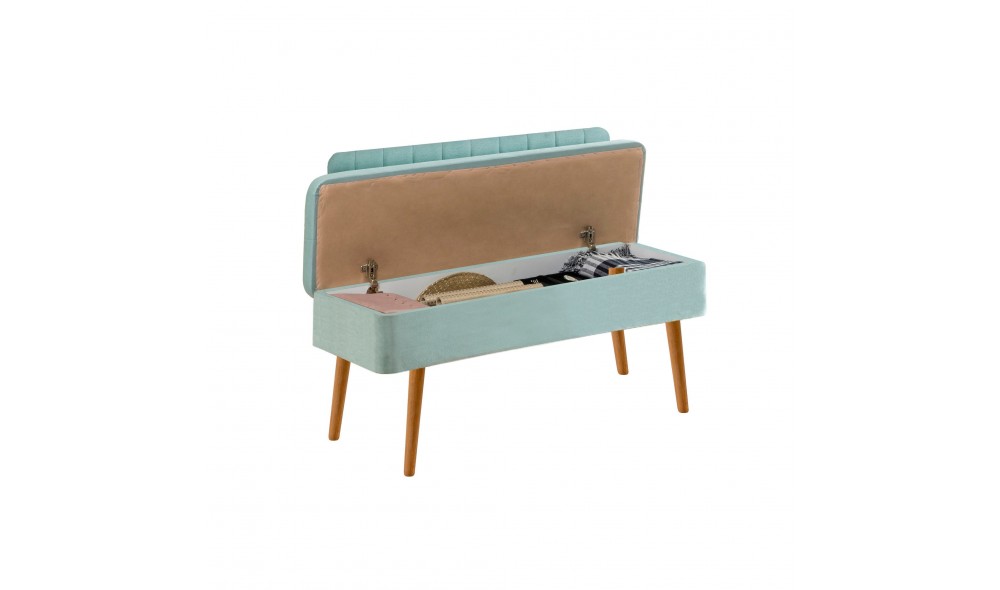 Bancheta, Vina 0400, Pinul AtlanticVerde Fistic, 110 x 83 x 40 cm