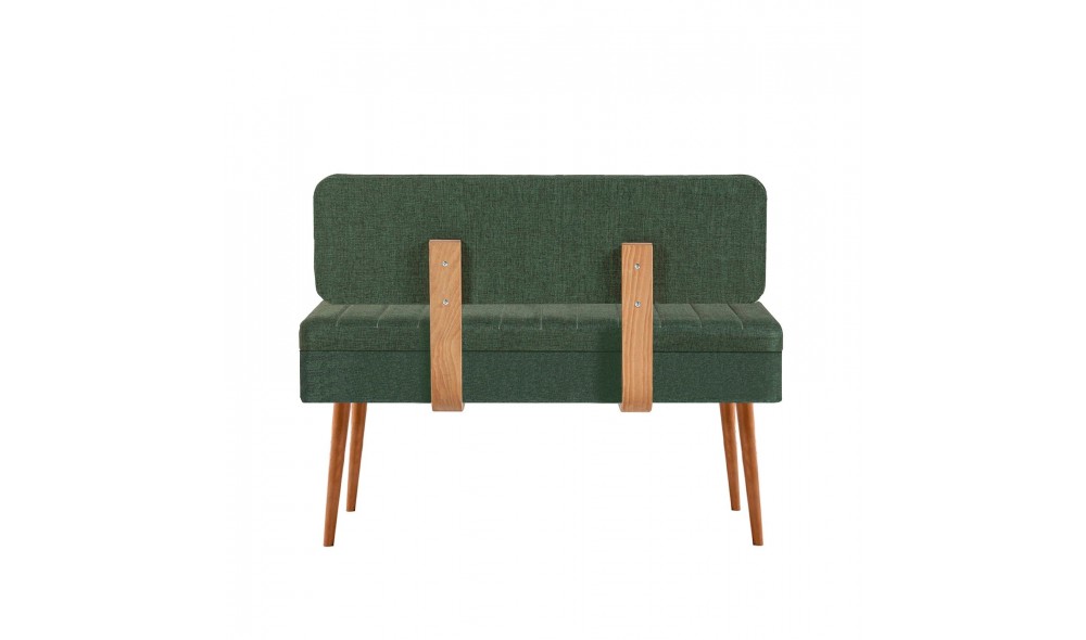 Set masa si scaune extensibile (5 bucati), Vina 1070 - 4, Pinul AtlanticVerde, 129 x 75 x 80 cm