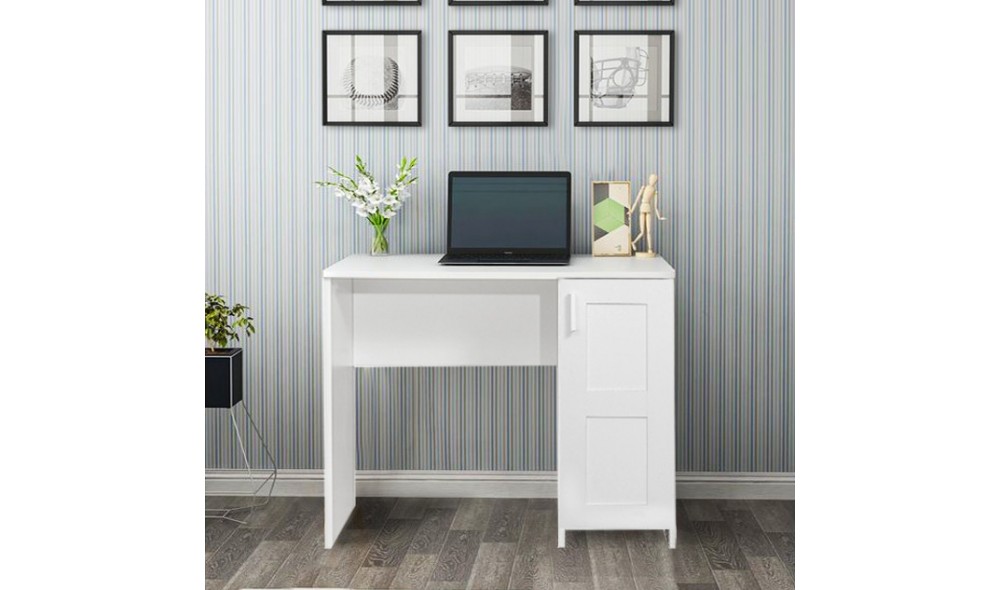 Birou de studiu, Mundus, Alb, 90 x 76 x 50 cm