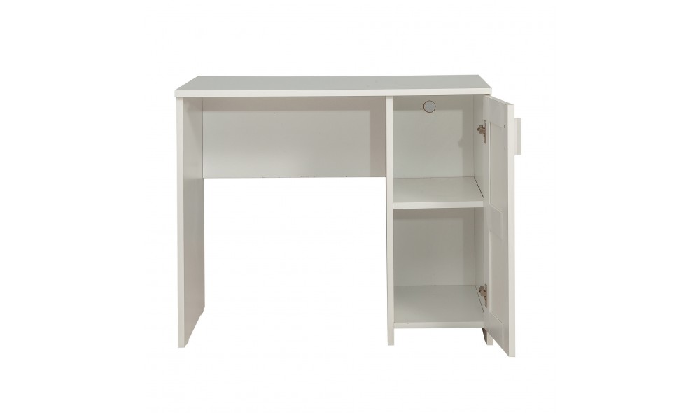 Birou de studiu, Mundus, Alb, 90 x 76 x 50 cm