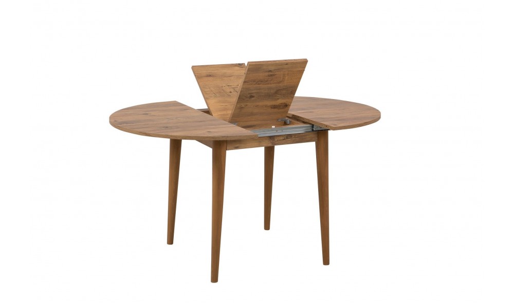 Masa de sufragerie extensibila, Vina, Pinul Atlantic, 100 x 75 x 100 cm