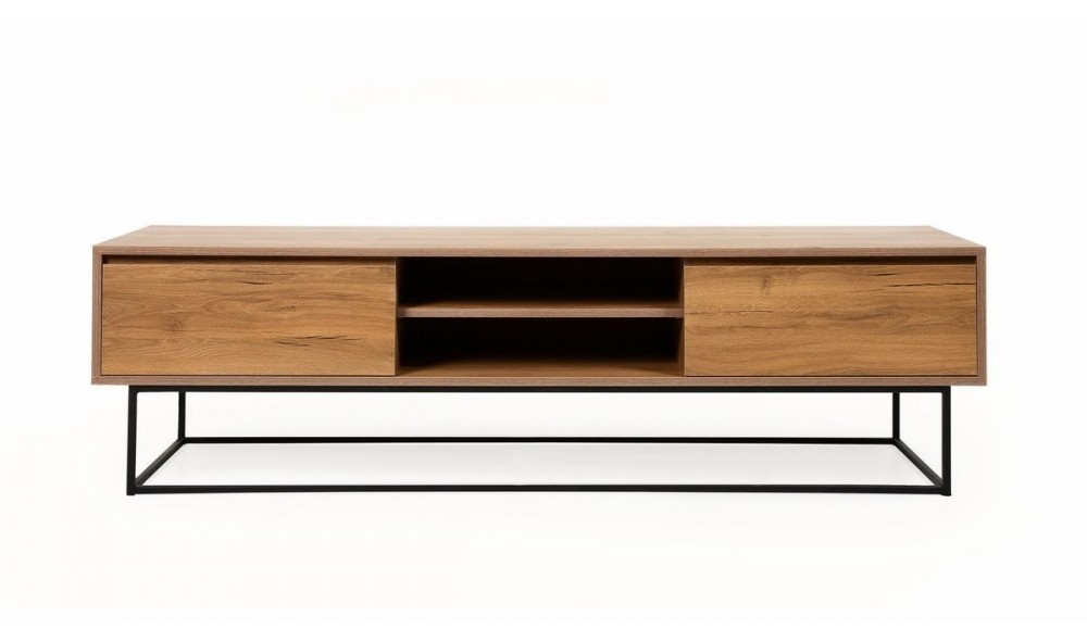 Suport TV, Laxus 180, NucNegru, 180 x 50 x 40 cm