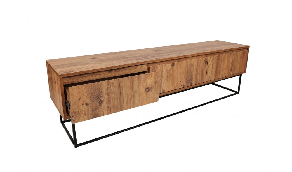 Suport TV, Lupin 180, NucNegru, 180 x 50 x 40 cm