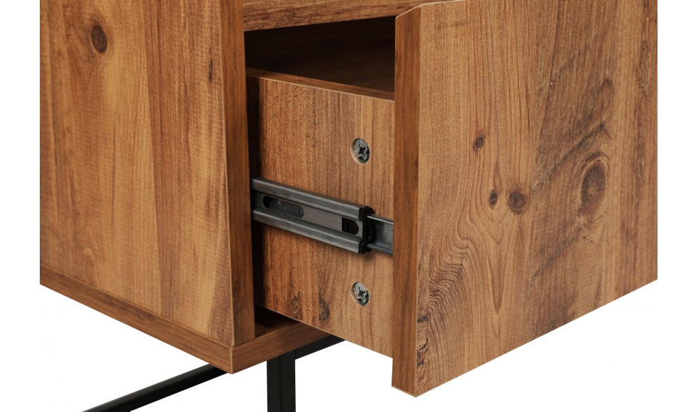 Suport TV, Lupin 180, NucNegru, 180 x 50 x 40 cm