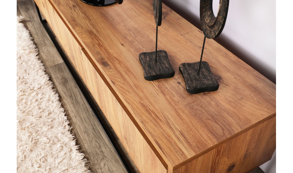 Suport TV, Lupin 180, NucNegru, 180 x 50 x 40 cm