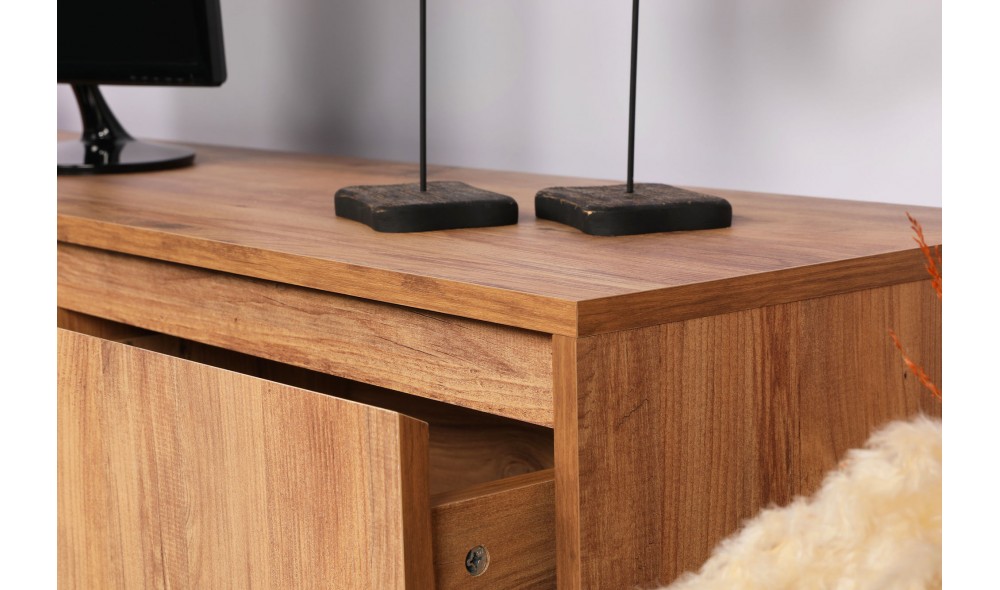 Suport TV, Lupin 180, NucNegru, 180 x 50 x 40 cm