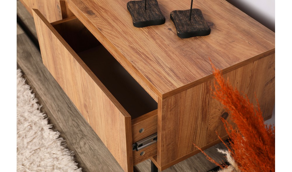 Suport TV, Lupin 180, NucNegru, 180 x 50 x 40 cm