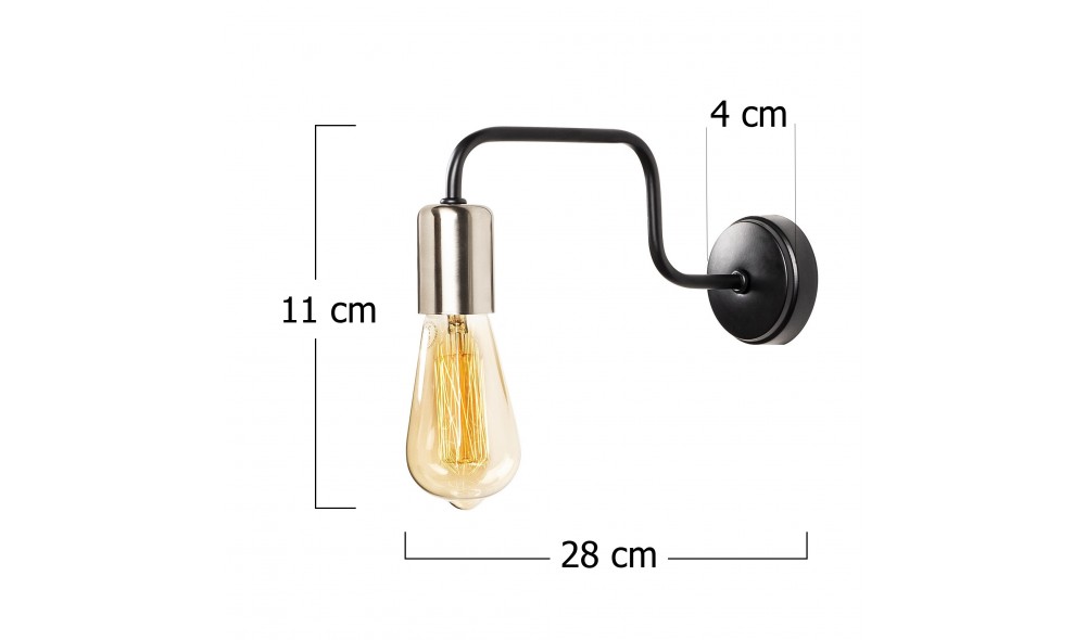 Lampa de perete Denge - 3432 28 x 11 x 4 cm