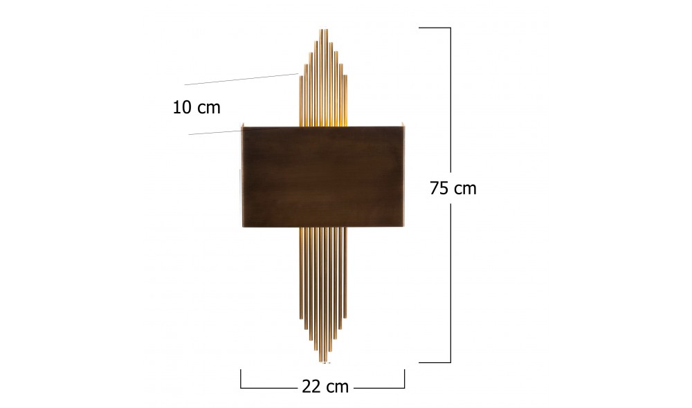 Lampa de perete 615 - A 22 x 75 x 10 cm