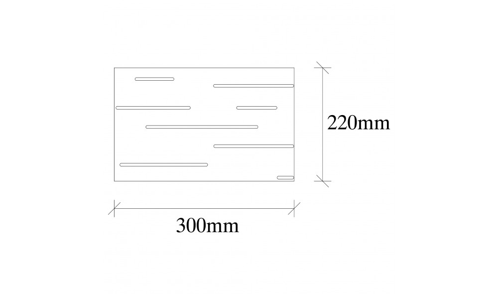 Lampa de perete 629 - A 22 x 30 x 10 cm