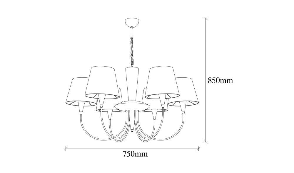 Candelabru Pardo - 3011 75 x 85 x 75 cm