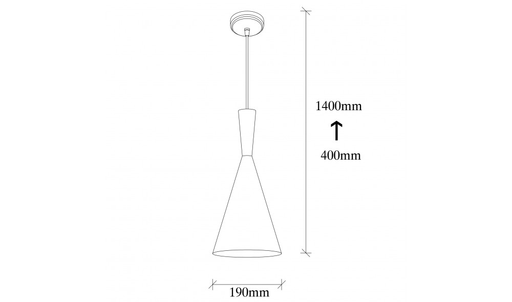 Candelabru Elmas - 3541 19 x 140 x 19 cm