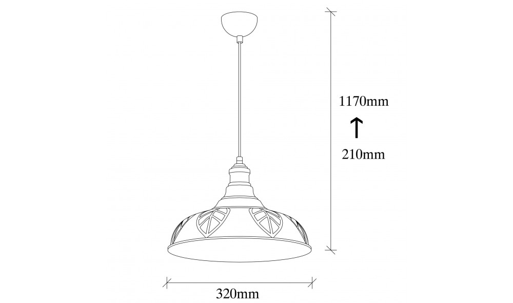 Candelabru Saglam - 3714 32 x 117 x 32 cm