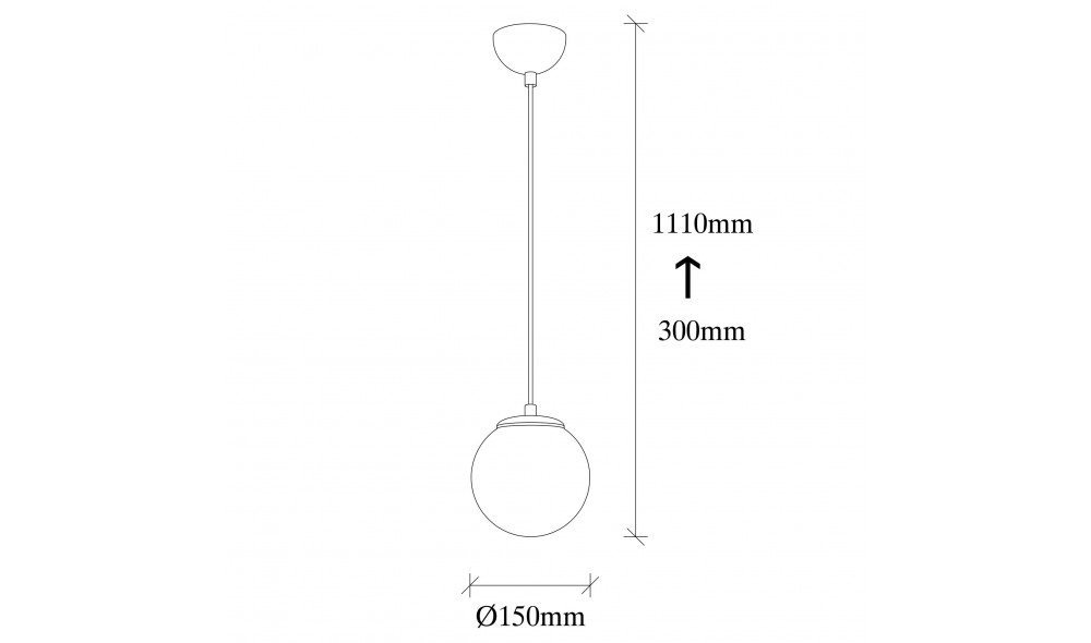 Candelabru Üzüm - 4432 15 x 111 x 15 cm