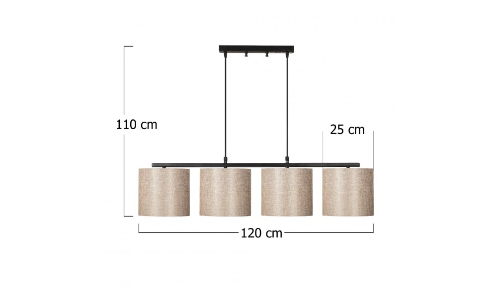 Candelabru Valiz - 4706 110 x 120 x 25 cm