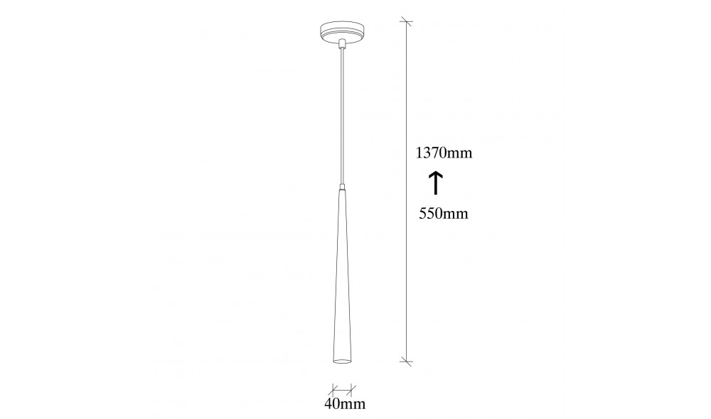 Candelabru Ugur - 6071 5 x 137 x 4 cm