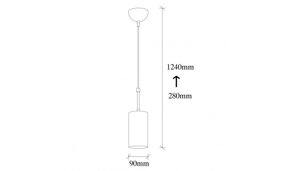 Candelabru Kem - 6396 9 x 124 x 9 cm