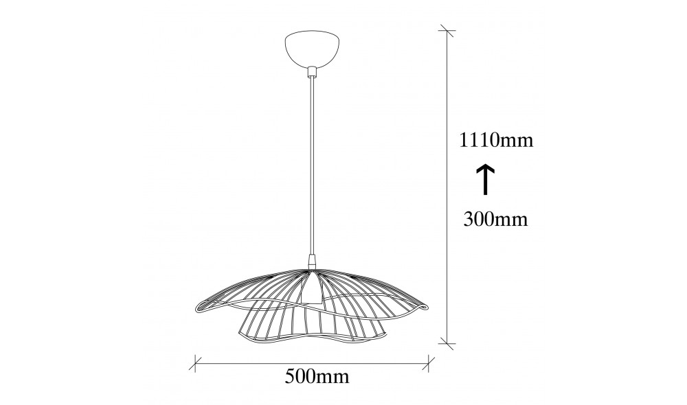 Candelabru Tel - 6500 50 x 111 x 50 cm