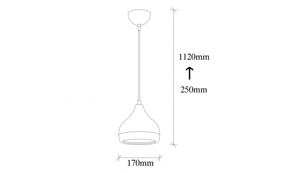 Candelabru 6866, 17 x 112 x 17 cm