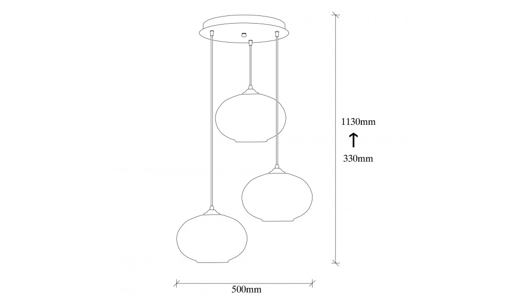 Candelabru Camini - MR - 868 50 x 113 x 50 cm