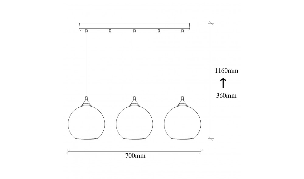 Candelabru Aur - 022 70 x 116 x 20 cm