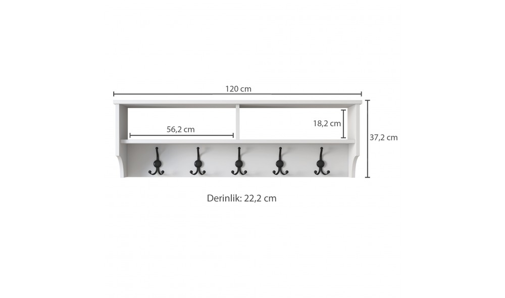 Sala Stand P2 - 439 120 x 37 x 22 cm