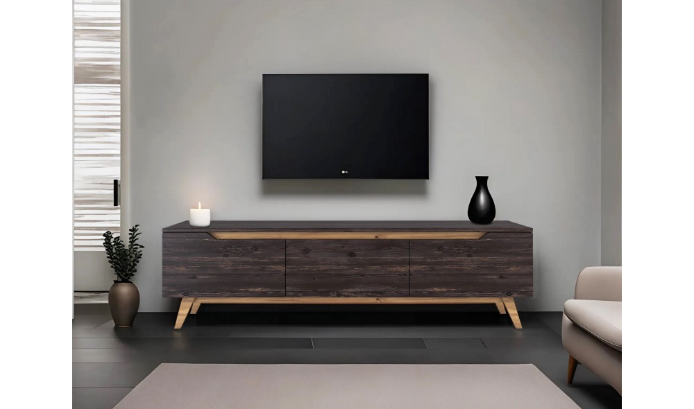Suport TV, D1 - 1009, NegruNuc, 180 x 49 x 35 cm