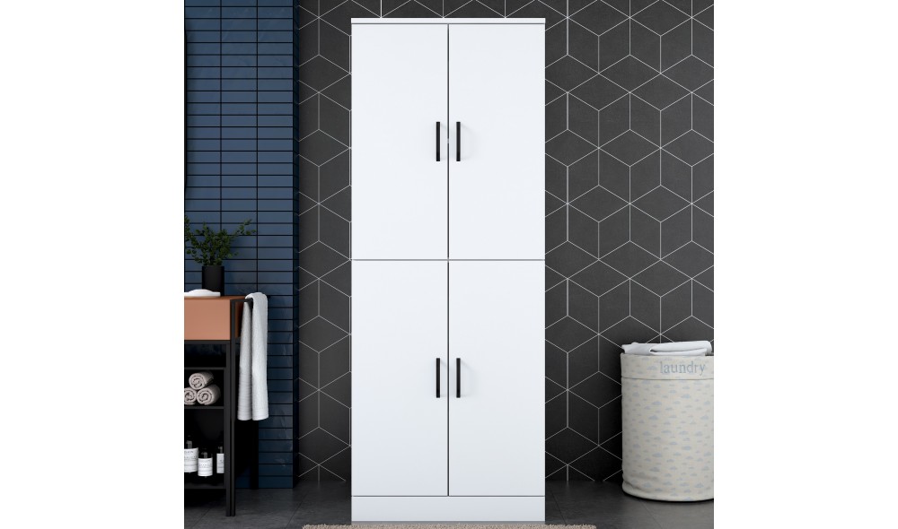 Dulap masina de spalat, KD109 - 3198, Alb, 70 x 182 x 73 cm