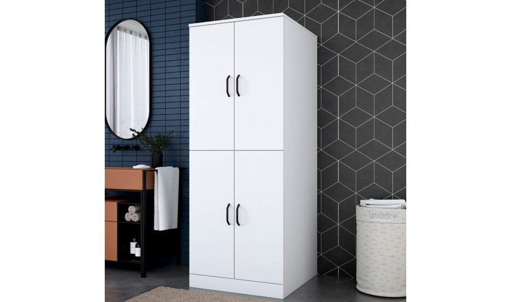 Dulap masina de spalat, KD109 - 3198, Alb, 70 x 182 x 73 cm