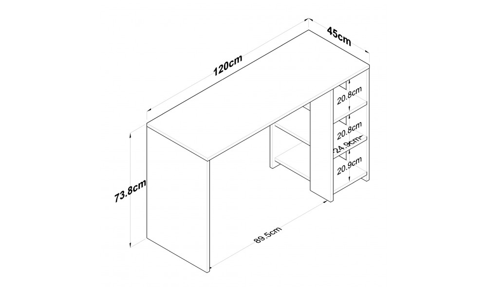 Birou de studiu HA108 - 2585