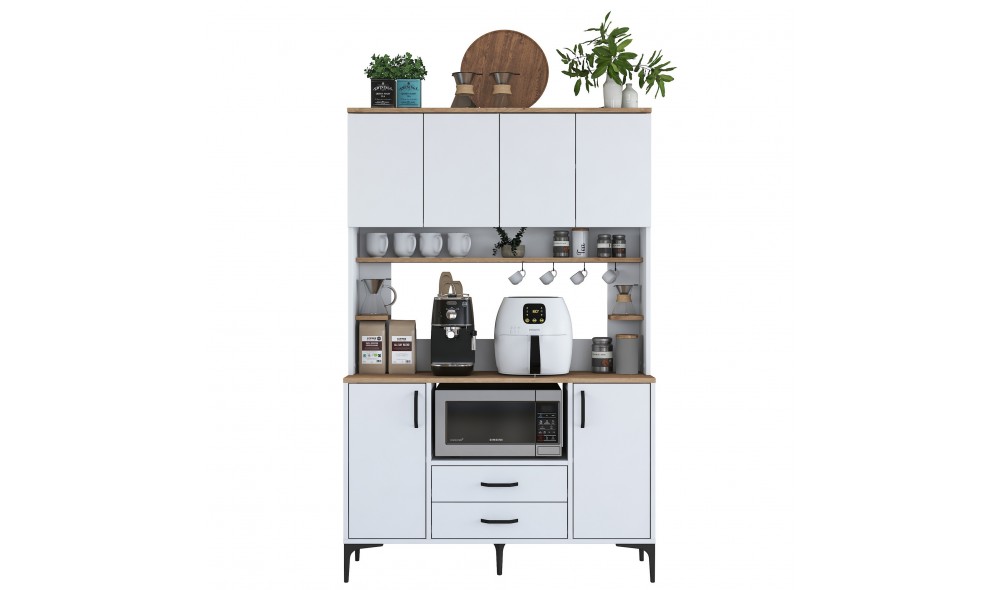 Dulap multifunctional, JE168 - 3257, AlbNuc, 120 x 184 x 40 cm