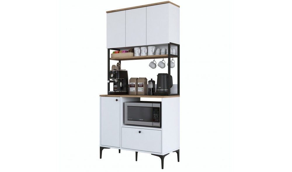 Dulap multifunctional, JE159 - 3253, AlbNuc, 90 x 184 x 38 cm