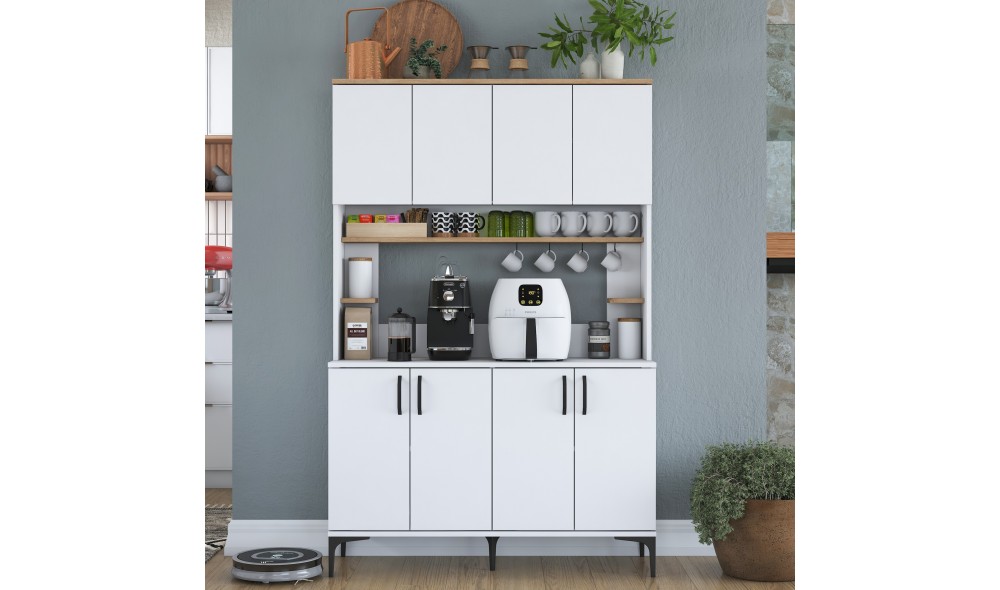 Dulap multifunctional, JE176 - 3291, AlbNuc, 120 x 187 x 40 cm