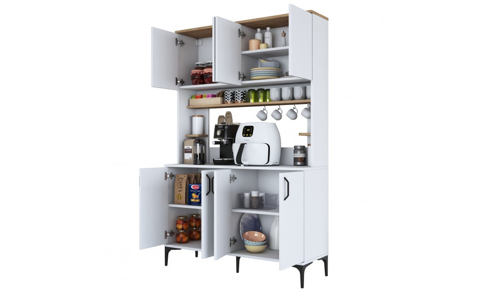 Dulap multifunctional, JE176 - 3291, AlbNuc, 120 x 187 x 40 cm